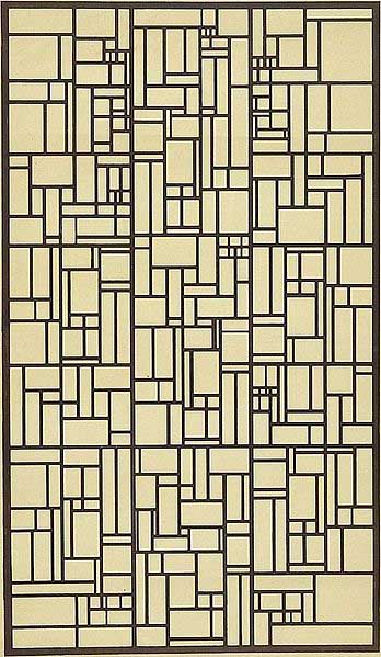 Design for Stained-Glass Composition V.